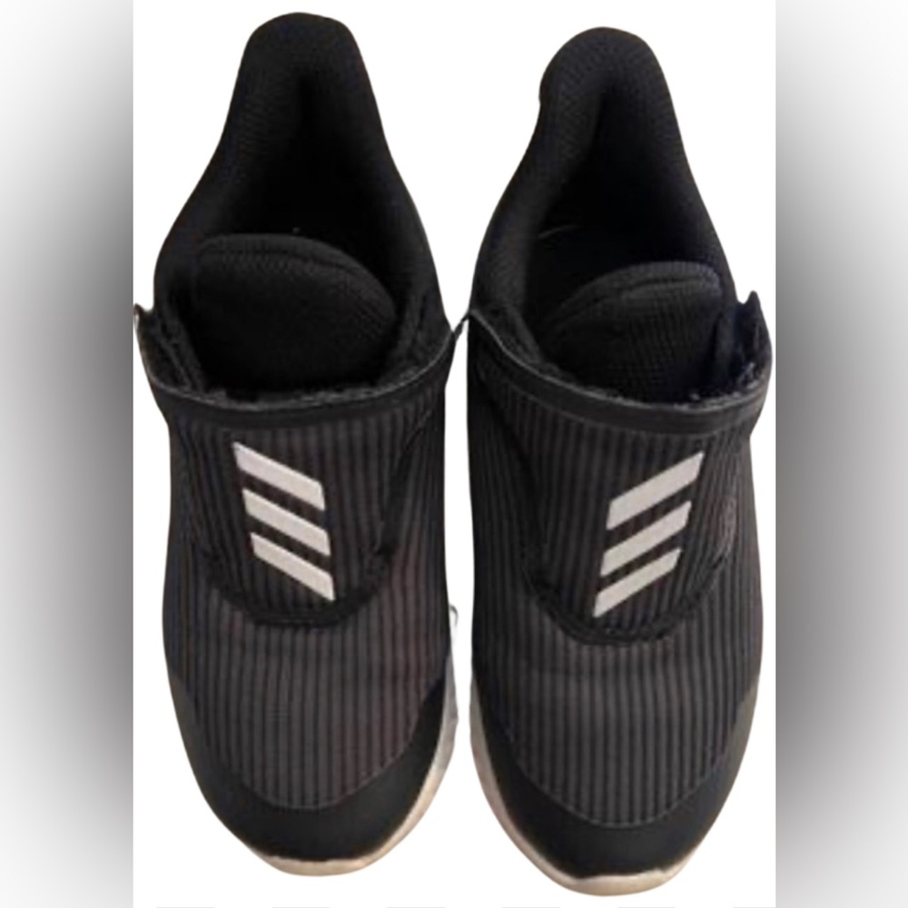 Adidas black kids sneakers Size 10k